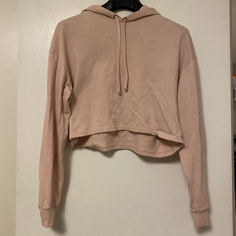 Cropped hoodie
